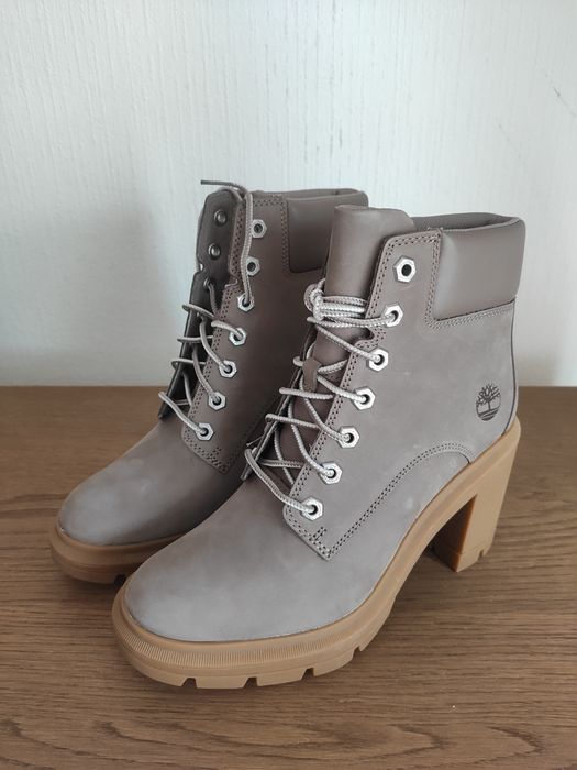 Timberland skórzane botki