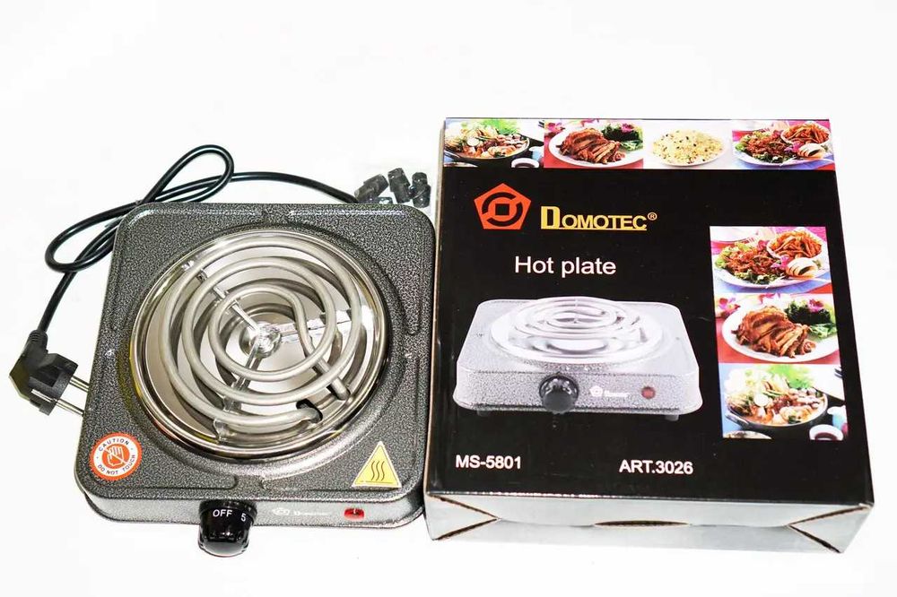 Електрична плита Domotec 1000 Вт