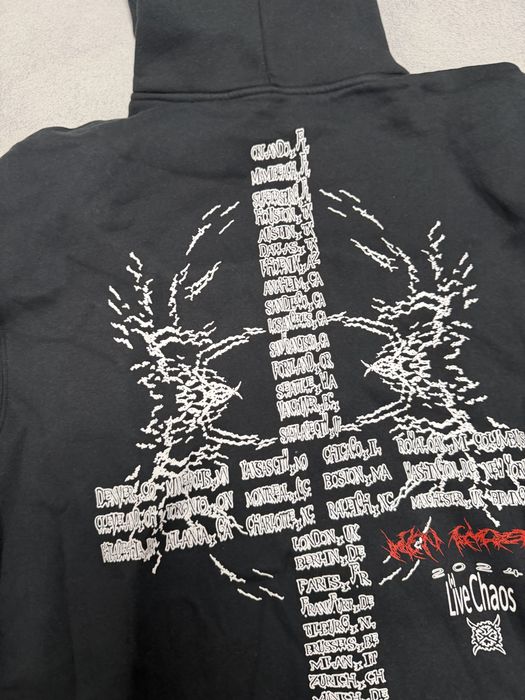 зип худи мерч Chrome Hearts agreat zip hoodie