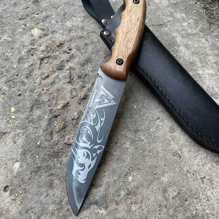 Туристичний ніж Фенрір KN13/1 Туристический нож ручной работы