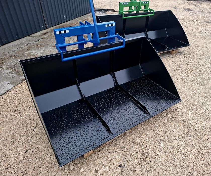 Mocna łycha do ciągnika z kiprem  Łyżka z wywrotem,  szufla z kiprem