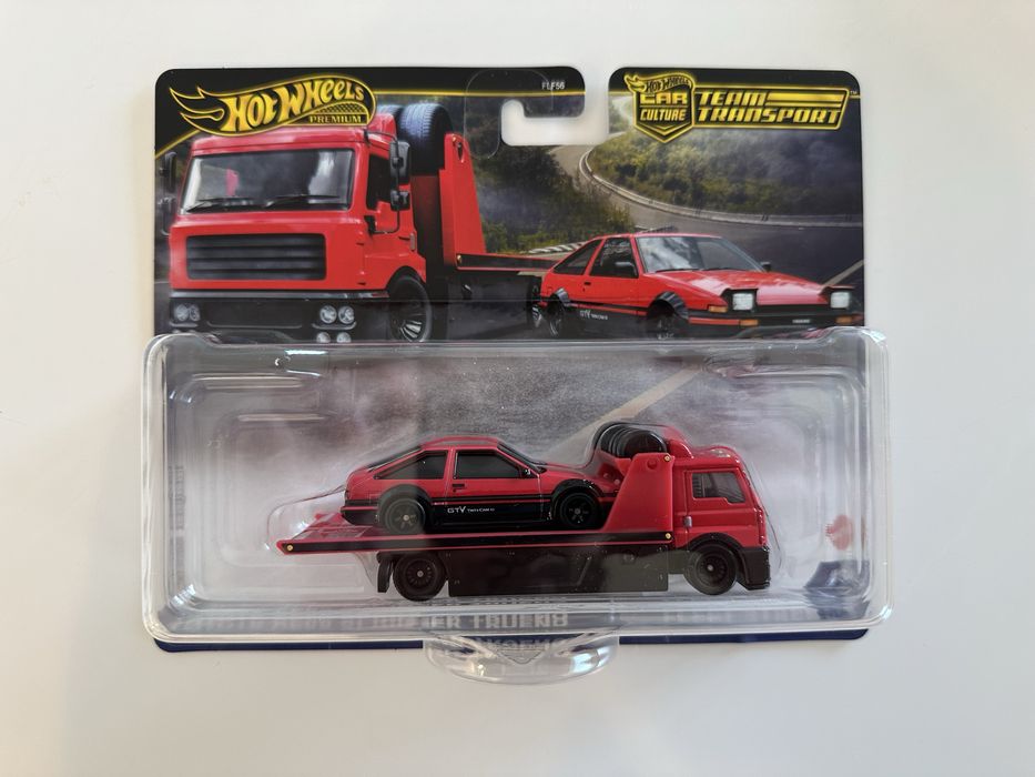 Hot Wheels Ferrari Team Transport Conjunto de 3