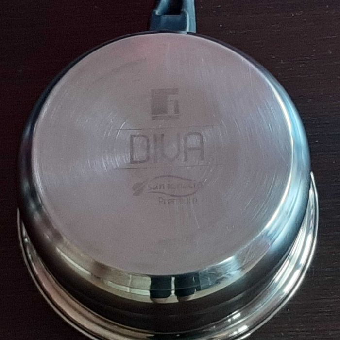 Caçarola San Ignacio em Aço Inoxidável com Tampa (16x7.5cm) 1.5L