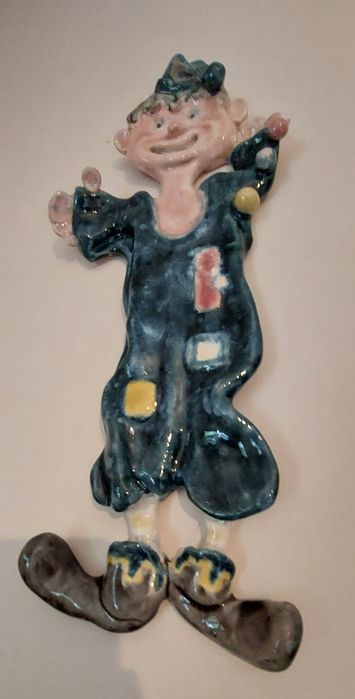 Palhaço decorativo de parede