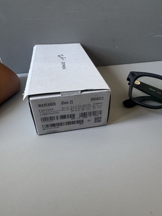 Rayban meta 2 geração lentes transitions