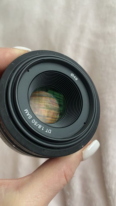 Портретний обʼєктив SONY модель SAL50F18