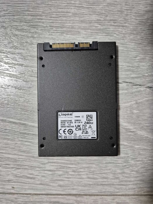 SSD диск 240GB Kingston A400 (SATA3 \ 2.5"). Trade-IN