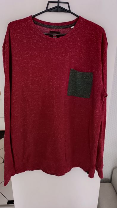 Longsleeve bawełniany Quksilver roz L/G