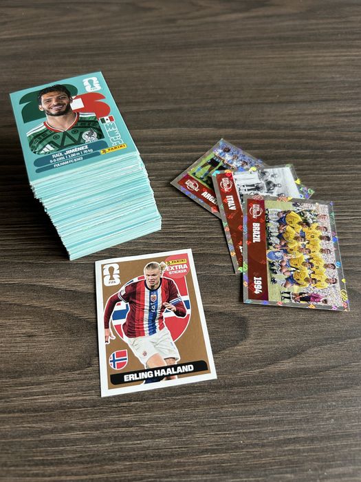 Zestaw 250+ naklejek bez powtorek World Cup 2026 Panini