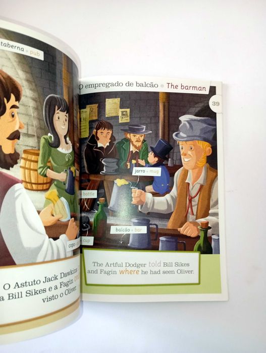 Oliver Twist - As Profissões e os Ofícios - Dicionário Bilingue