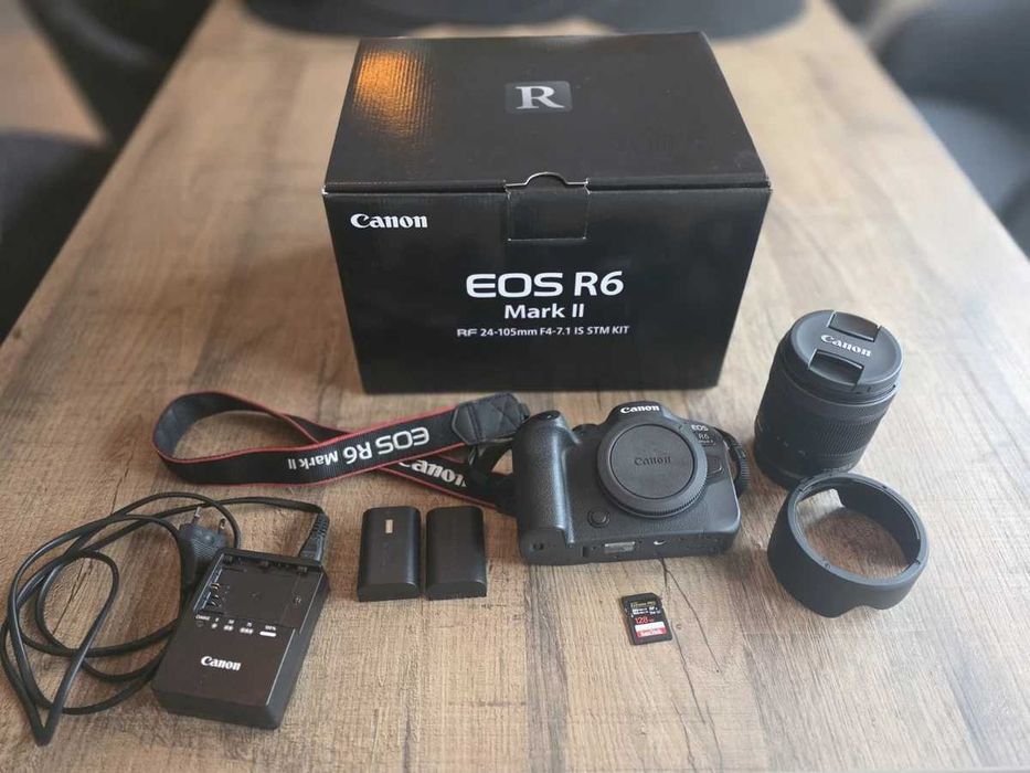 CANON EOS R6 Mark II Body z obiektywem RF 24-105mm