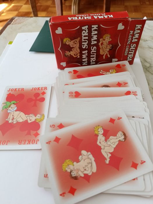 Baralho cartas Kama Sutra