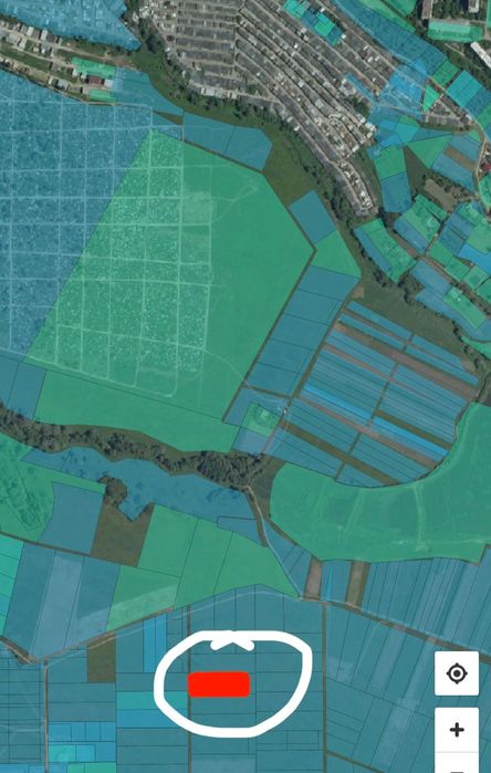 Земля СГ - Коровія  0,36 га