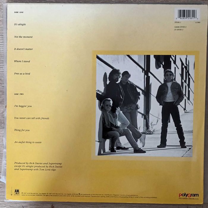 3 Vinis Vinil Supertramp (2+1 duplo)