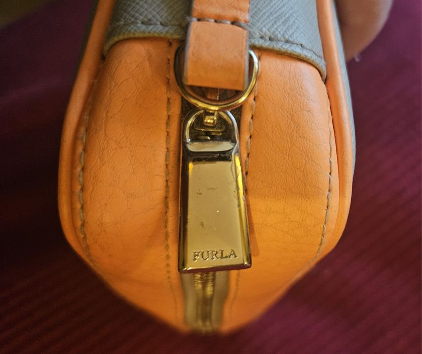 Unikatowa torebka Furla skóra saffiano