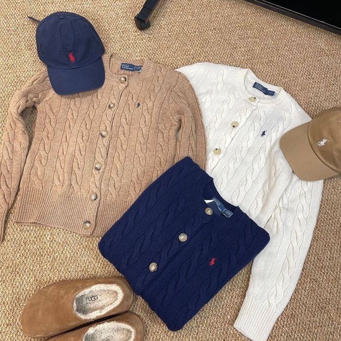 Sweter RL Miś! Bear New model! Premium od ręki! XS S M L