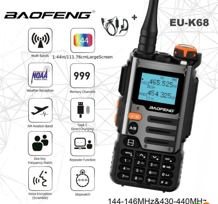 BAOFENG Radio dwukierunkowe UV-K68