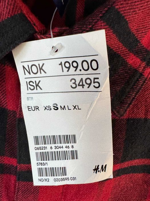 Koszula męska flanelowa, Divided, rozmiar S-nowa z metką.