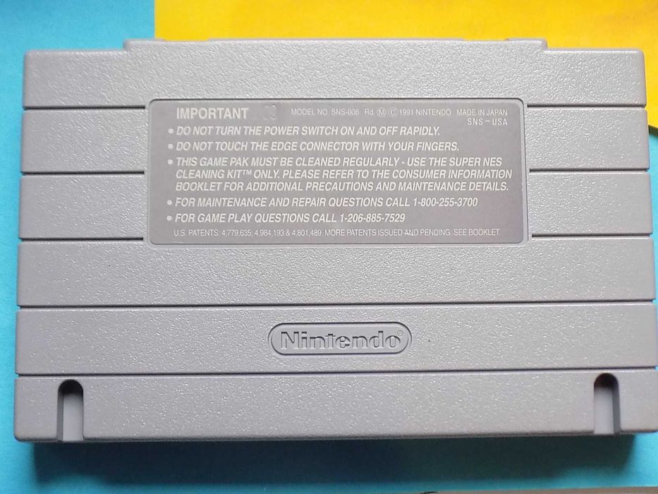 Super Smash TV - rzadka gra Super Nintendo Entertainment System SNES=)