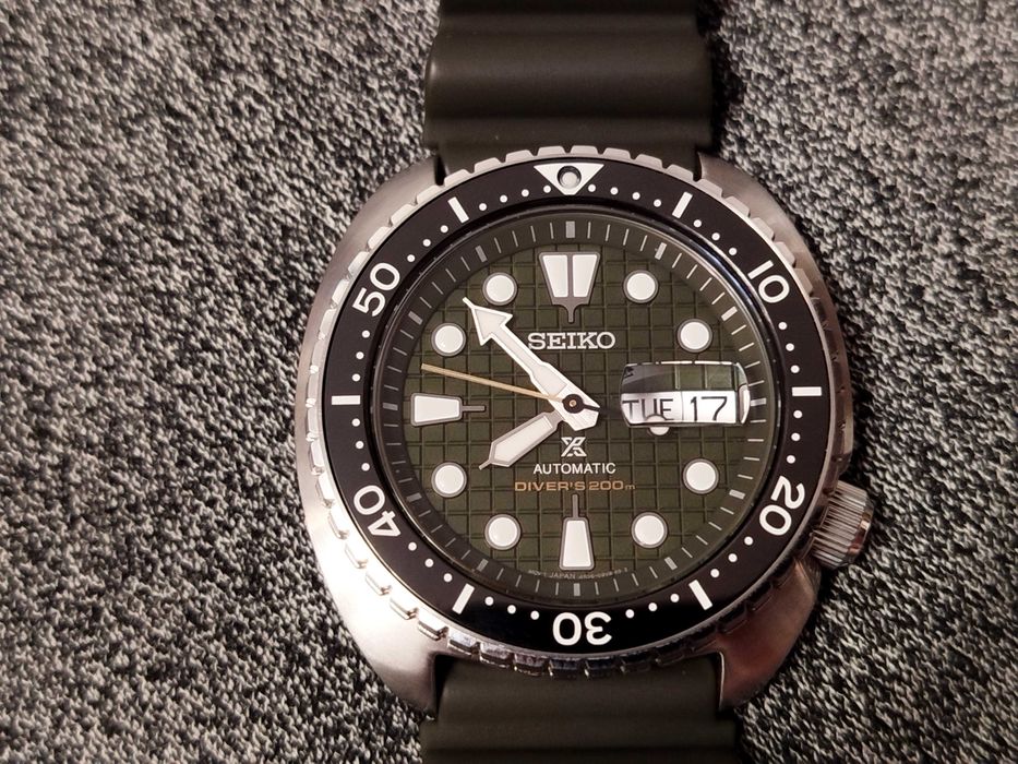 б.в. King Turtle Seiko SRPE05 сапфір кераміка наручний годинник