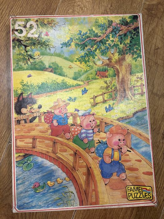 Puzzle vintage 52 peças