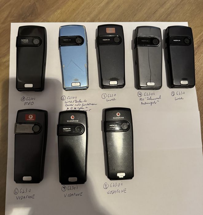 Nokias 6230 e 6230i