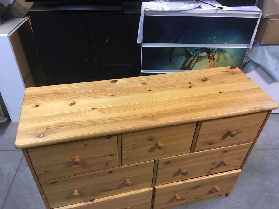 Komoda sosnowa szuflady