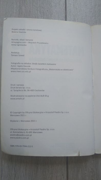 Książki do matematyki