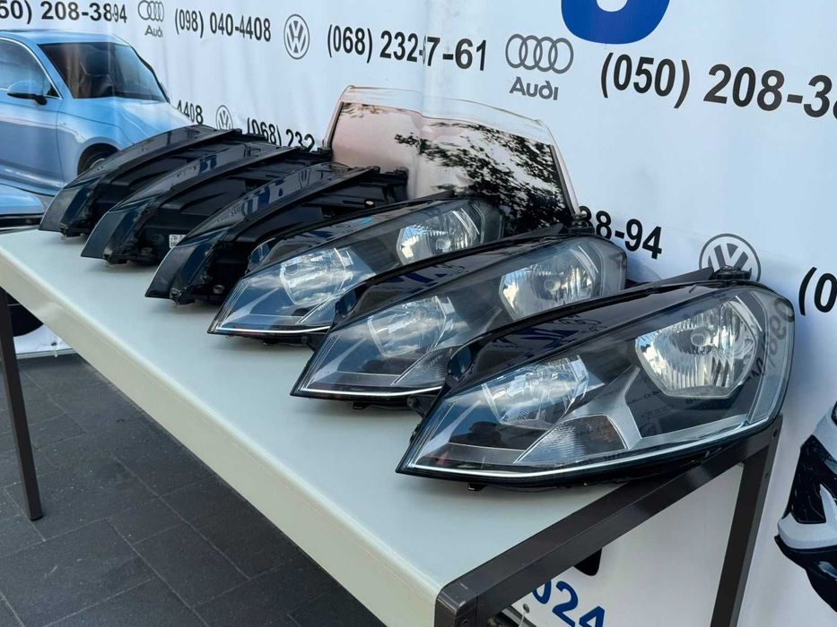Фари Golf 7 USA Європа галоген 2013-2017 до рест 5gm941006 5gm941005c