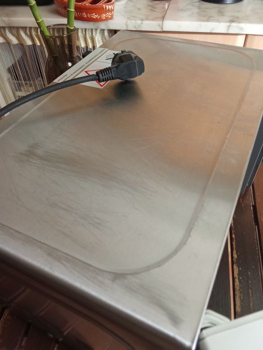 Micro-ondas Teka Inox - Para Peças (Avariado e Cabo Danificado