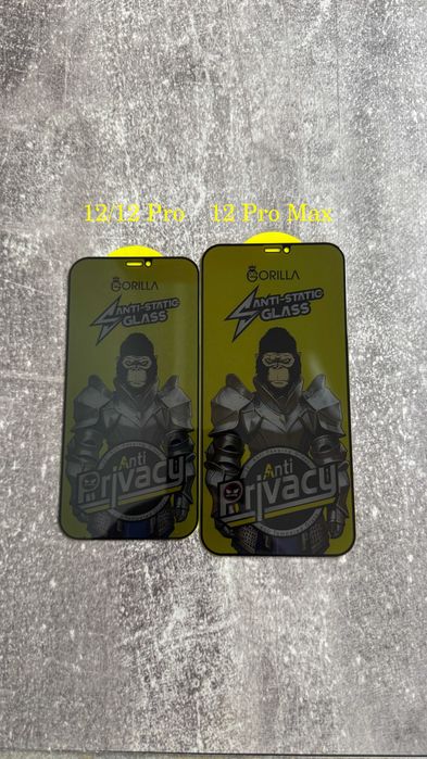 Захисне скло Антишпигун Gorilla iPhone 12 Pro Max 11 Pro Max Xs Max r Айфон антишпион mini