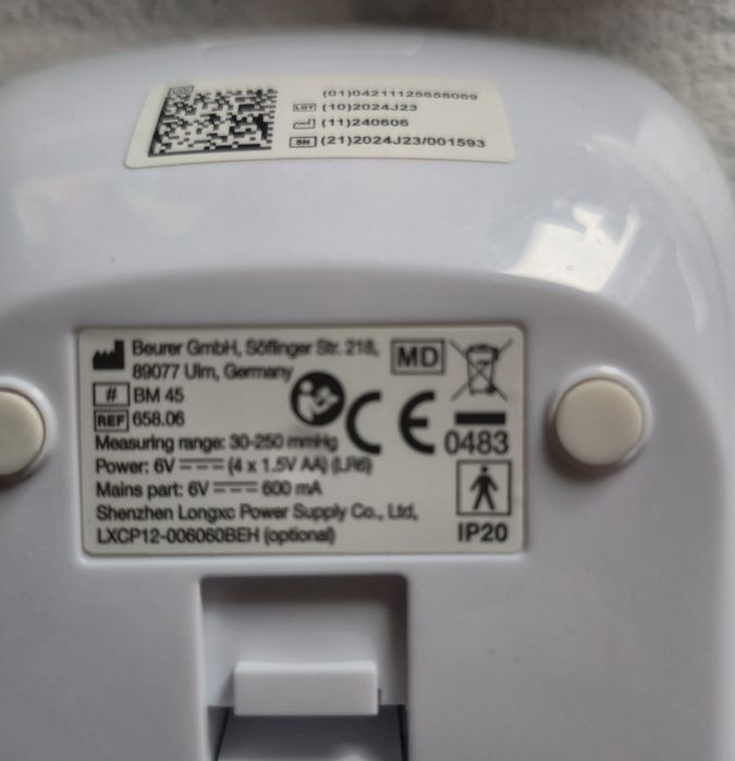 ciśnieniomierz naramienny Beurer BM 45