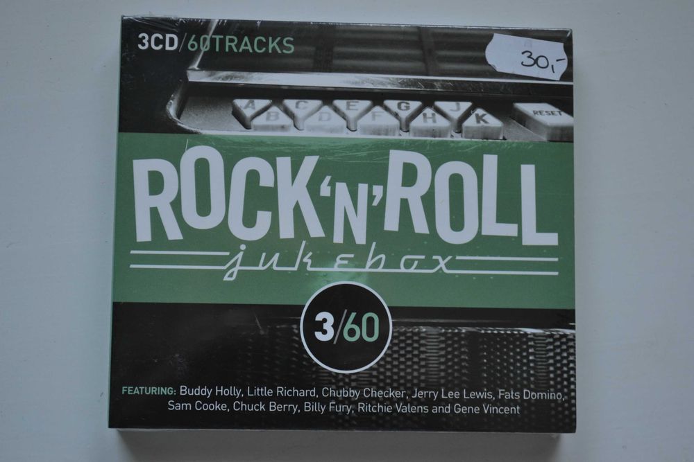 Rock'n'Roll  Jukebox 3 CD Nowy w folii