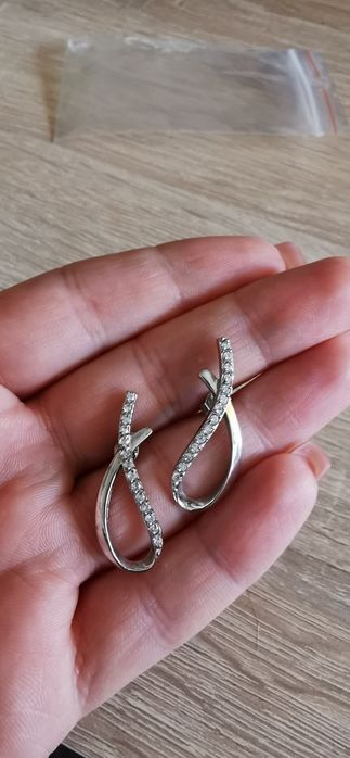 Kolczyki srebrne
