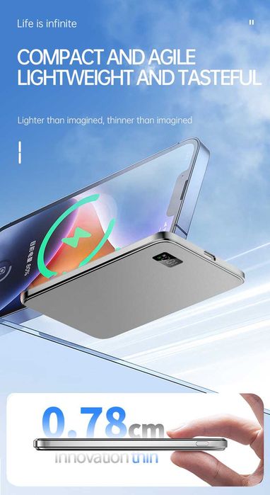 10000mAh Power Bank PD20W,Magsafe 15W