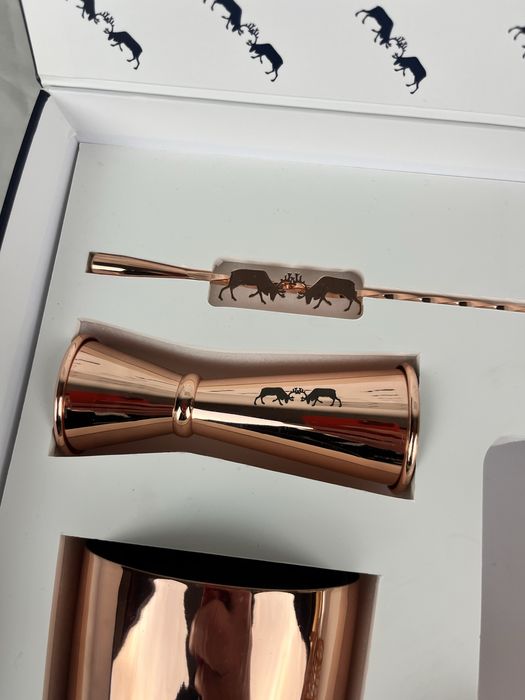 Zestaw prezentowy barmański szkalnki Finlandia dla barmana