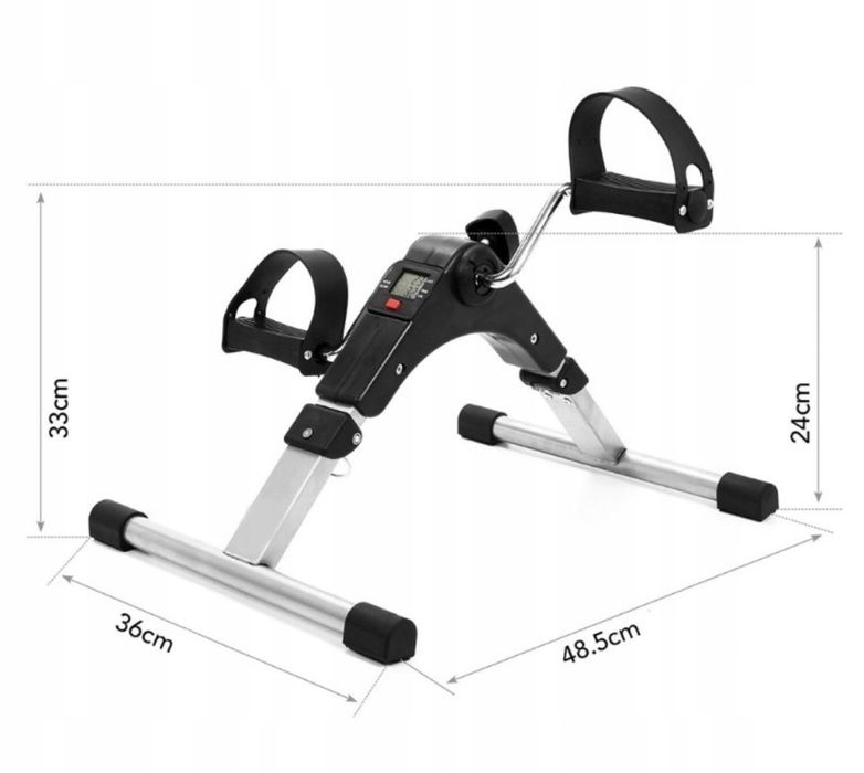 Rower Rowerek Treningowy do Ćwiczeń Stacjonarny Składany 2w1 Prezent