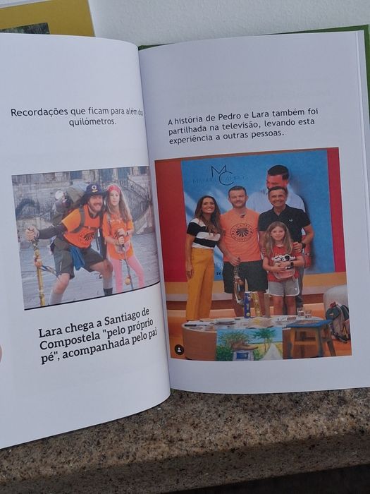 Livro Pai e Filha no caminho de Santiago