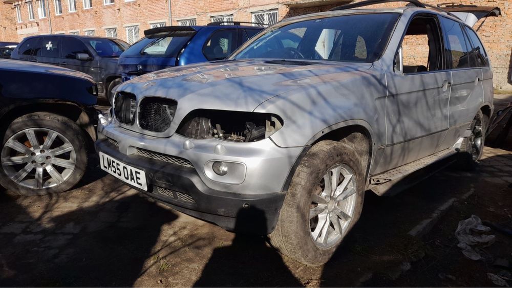 Мотор M57n 3.0d двигатель двигун турбіна запчастини М47 BMW X5 E53