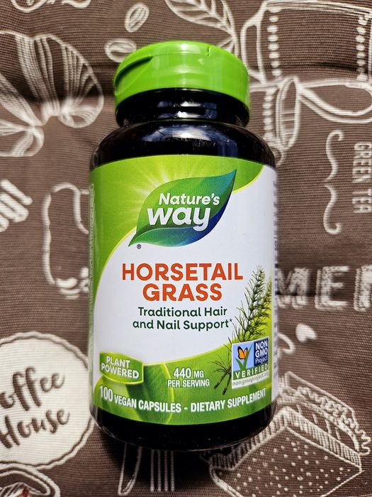 Nature's Way хвощ польовий кінський хвіст horsetail 440 мг 100 капсул