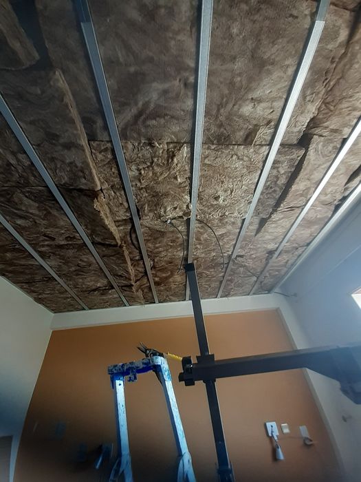 Tetos, paredes pladur. Pintura geral.