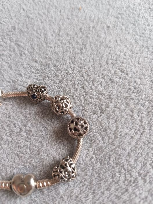 Bransoletka Pandora + charms