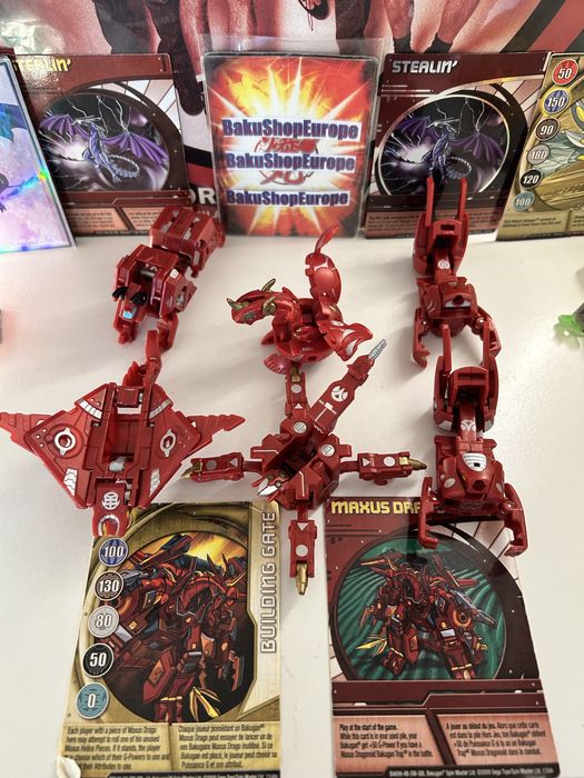 Bakugan / Bakugany - Maxus Dragonoid Pyrus 6/7