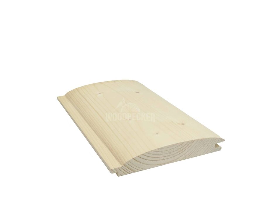 Deska elewacyjna półbal 28x146 świerk skandynawski