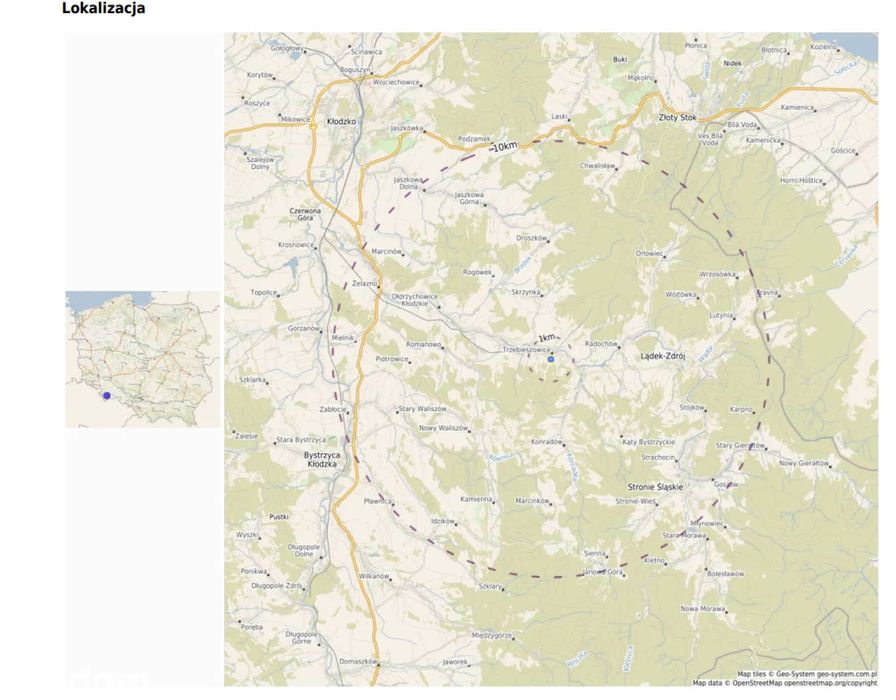 Działka budowlano-usługowa 53-MN/U Trzebieszowice - Widok 4