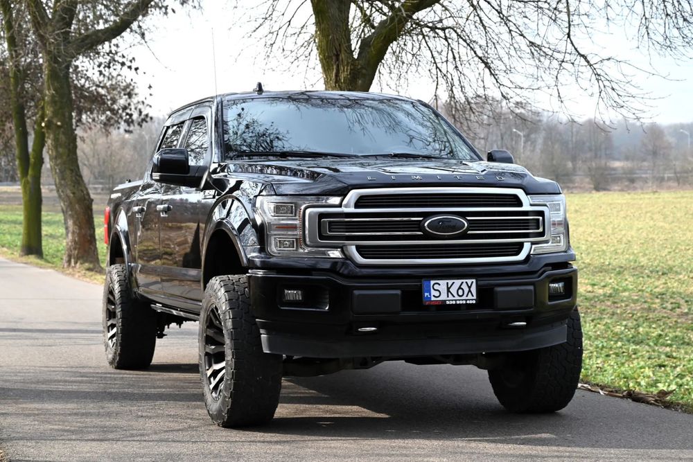 Ford F150 Limited Bang Olufsen Elektr. wysówane progi Lift Wentylowane fotele