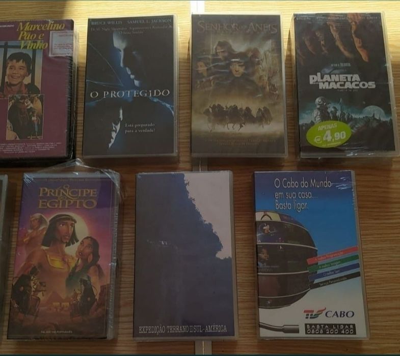 Filmes VHS novos