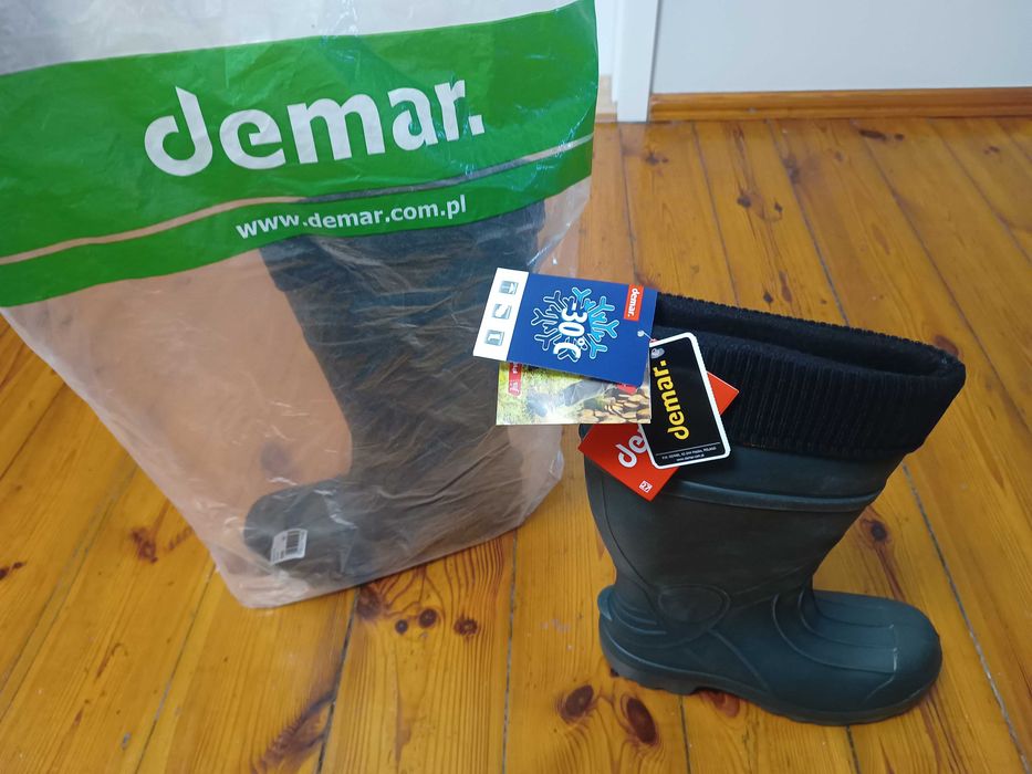 Kalosze piankowe ocieplane demar 42