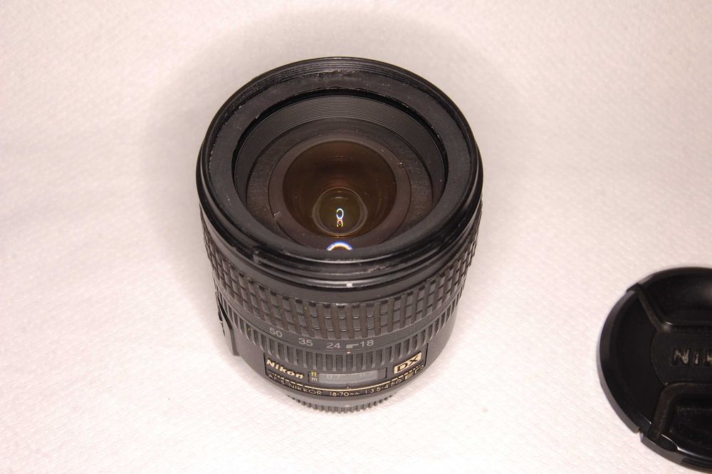 AF-S DX Zoom-Nikkor ED 18-70 mm 1:3.5-4.5 G IF - Reparação ou peças