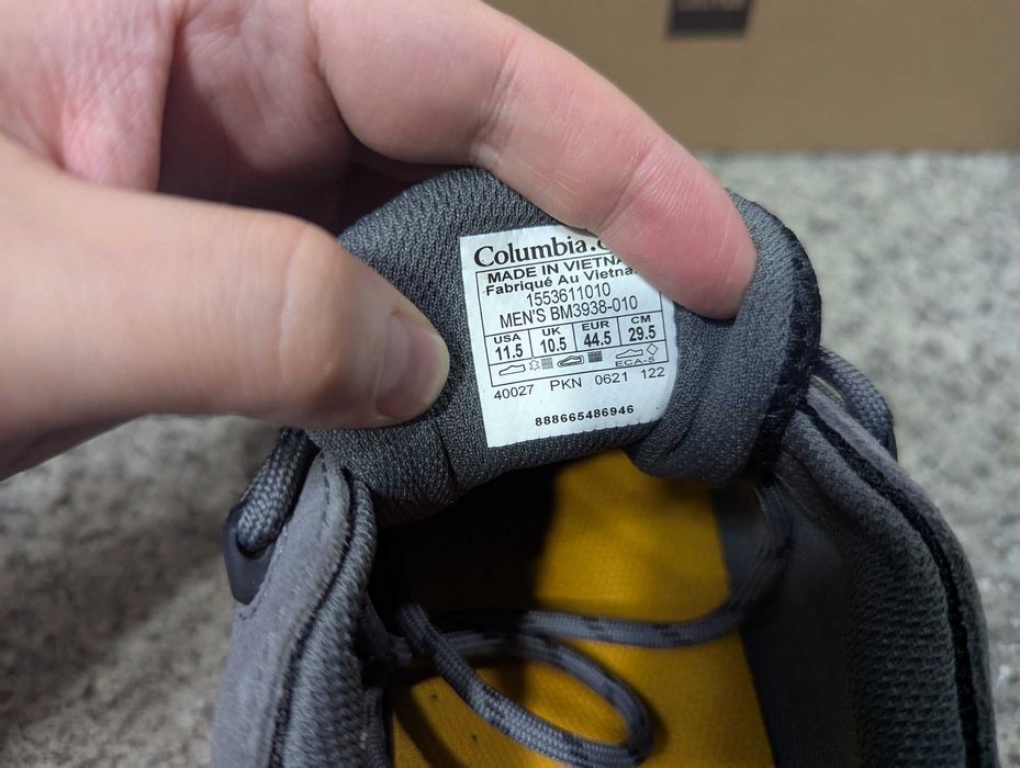 Кросівки Columbia Redmond Low WP мембрана вологостійкі Нові Оригінал